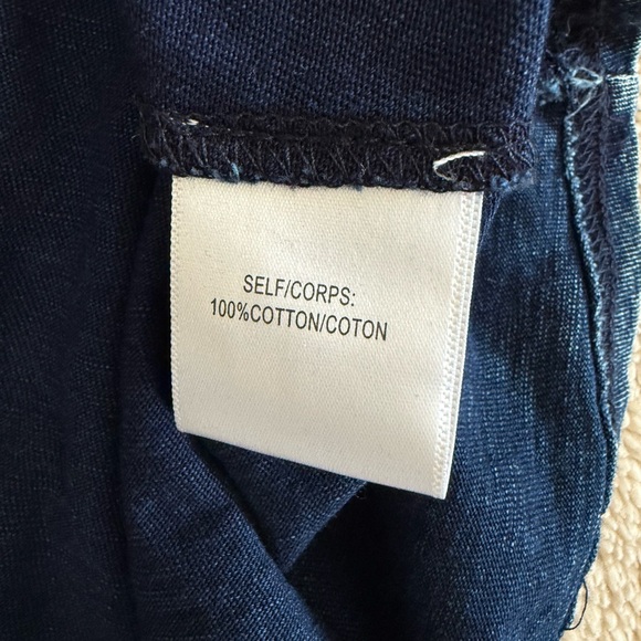 Jane and Delancey Navy Blue Sleeveless Dress size Large - Picture 5 of 5